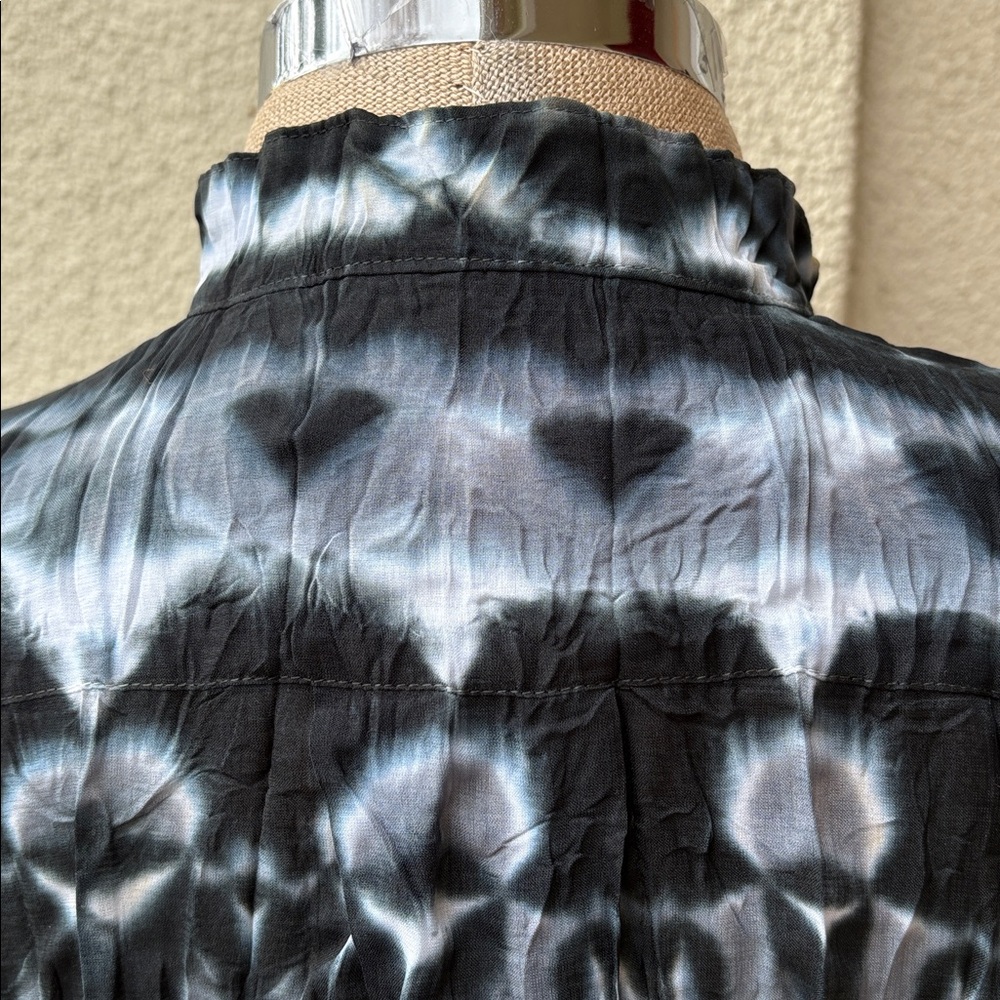 Issey Miyake Pleats Please lovely pattern rare shirt dress. Great light material - Picture 8 of 13